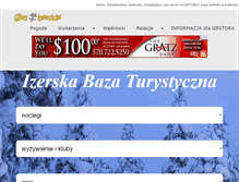 Tablet Screenshot of izerska.pl